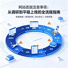 平原建站-网站改版注意事项：从调研到平稳上线的全流程指南