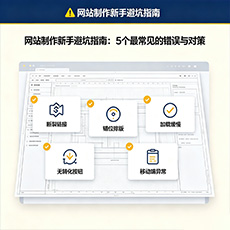 德州建站-网站制作新手避坑指南：5个最常见的错误与对策