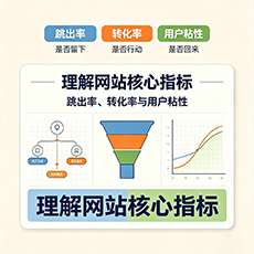 德州建站-理解网站核心指标:跳出率、转化率与用户粘性