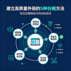 德州建站-建立高质量外链的5种白帽方法