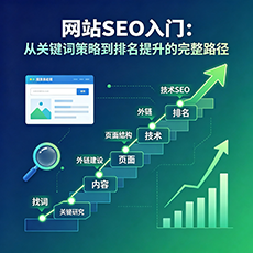 平原建站-网站SEO入门：从关键词策略到排名提升的完整路径